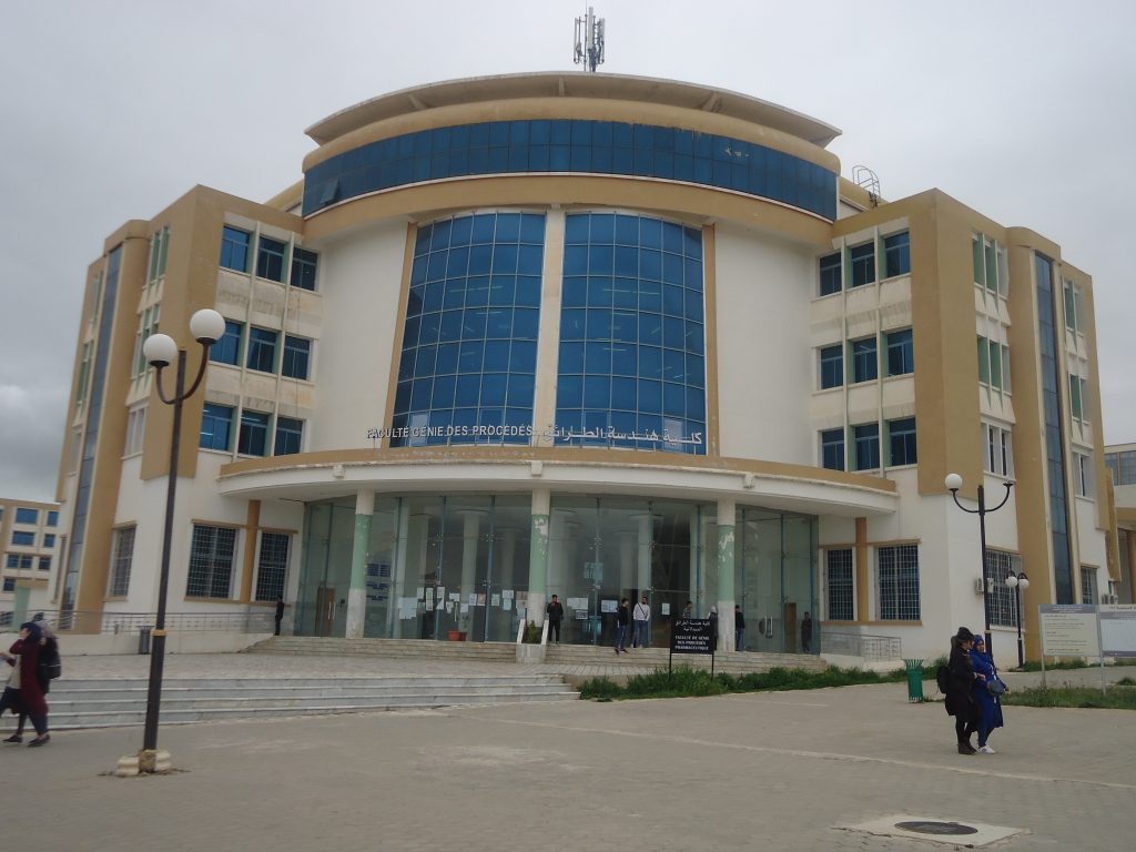 Liens d'inscription au master.Faculté de Génie des Procédés