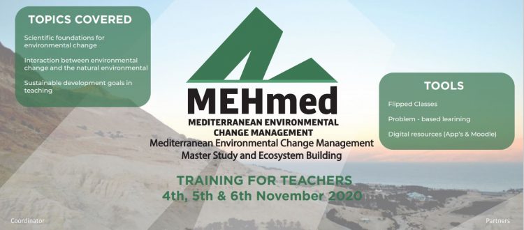 FORMATION EN LIGNE DES ENSEIGNANTS MEHMED 4, 5 ET 6 NOVEMBRE 2020