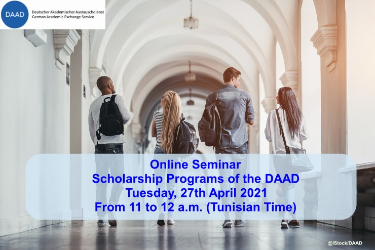 Scholarship Programs of the DAAD – 27.04.2021