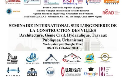 Appel à communication du séminaire international sur l’ingénierie de la construction des villes.
