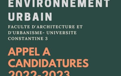 Les Entretiens Master Design et Environnement