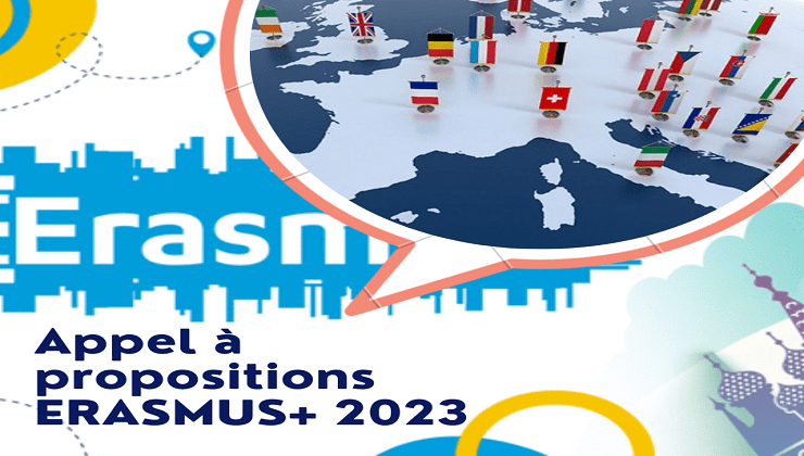 Appel à propositions ERASMUS+ 2023