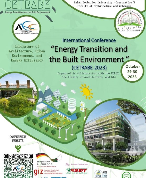 International Conference  Energy transition and the built Enivironment