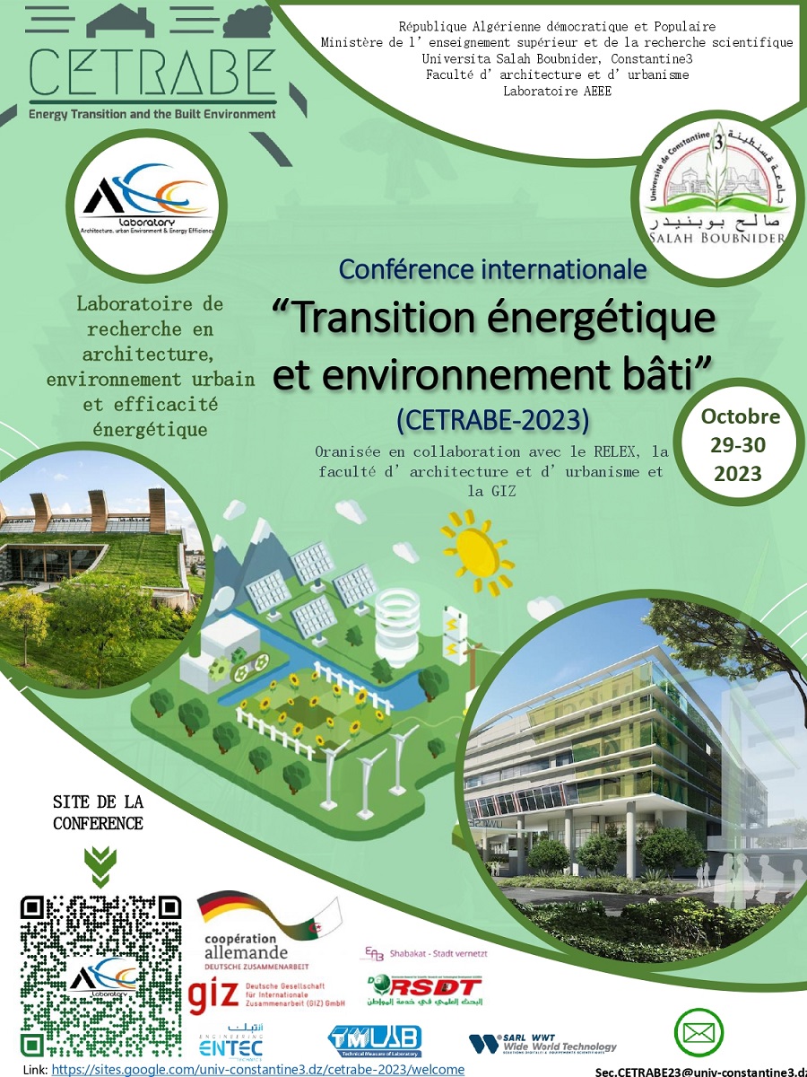 Transition énergétique et environnement bâti