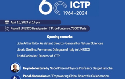 Celebrating the 60th Anniversary of ICTP: UNESCO Headquarters
