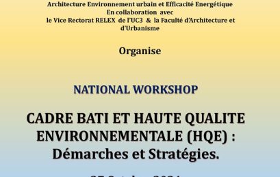 Cadre bâti et haute qualité environnementale (HQE)