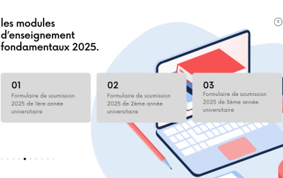 Appel à contribution concernant les cours de référence  pour les matières et les modules d’enseignement fondamentaux 2025.