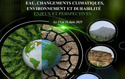 Séminaire international sur: Eau, Changements climatiques, Environnement et Durabilité