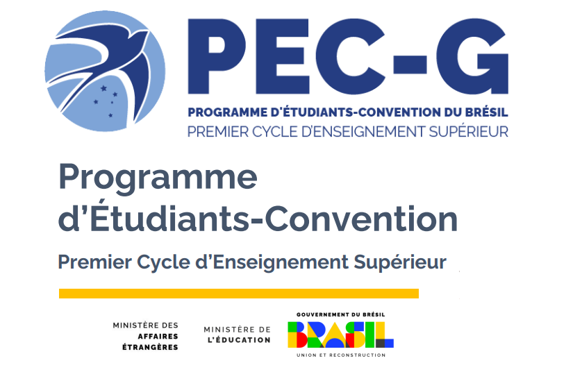 Appel à candidature à la bourse brésilienne – Programme Etudiants- Convention (PEC) 2025