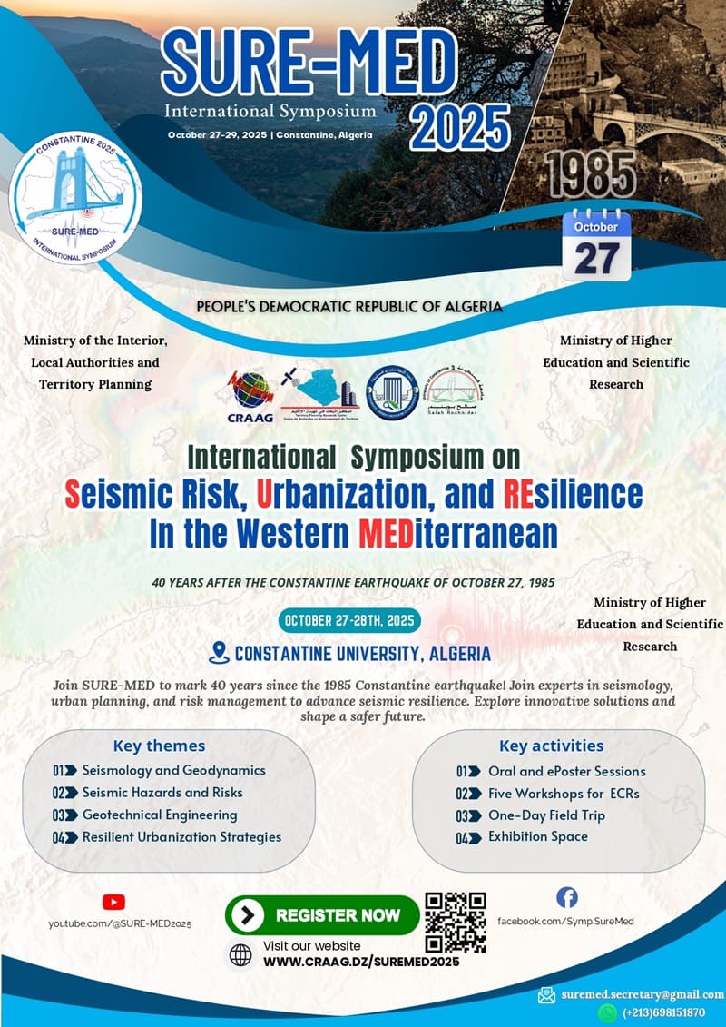 Lancement Officiel du site web du Colloque international SUREMED 2025 Lancement Officiel du site web du Colloque international SUREMED 2025
