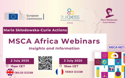 MSCA Africa Webinars, Africa Initiative III – Focus on Kenya