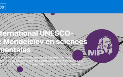 la 4e édition du Prix international UNESCO-Russie Mendeleiev en sciences fondamentales.
