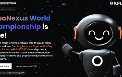 إعلان للمشاركة في بطولة العالم للروبوتات “Robonexus”