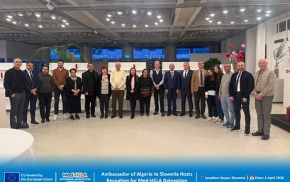 L&rsquo;ambassadeur d&rsquo;Algérie en Slovénie accueille la réception de la délégation Med-HELA