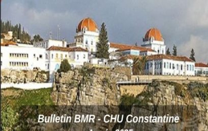 Bulletin BMR et BHRe – CHU Constantine – Année 2025
