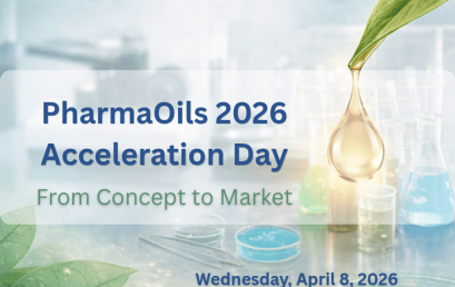 PharmaOils 2026: Moving from Concept to Market
