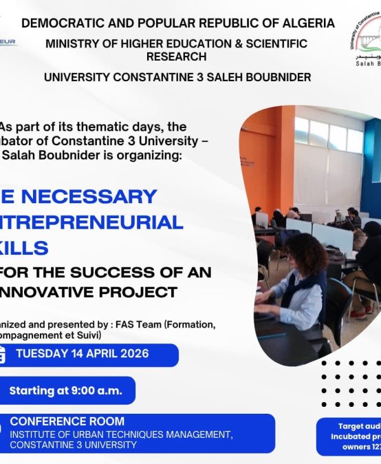 The Necessary Entrepreneurial Skills for the Success of an Innovative Project