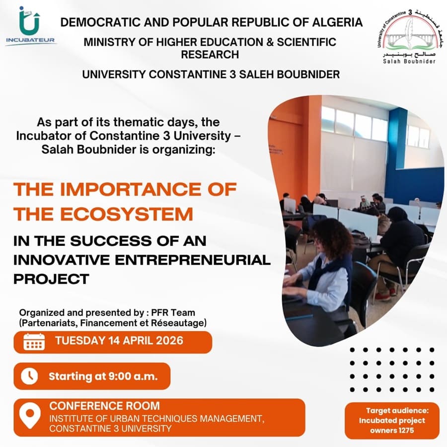 The Importance of the Ecosystem in the Success of an Innovative Entrepreneurial Project
