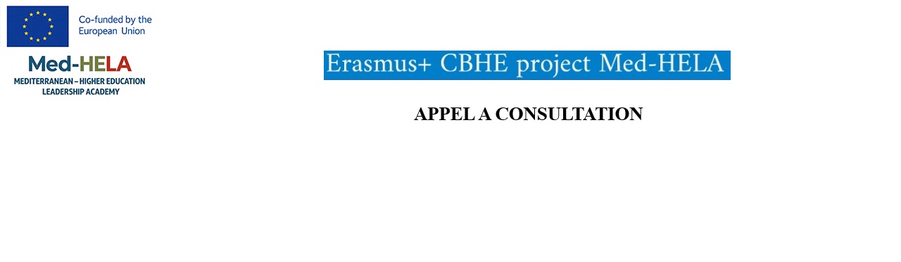 Erasmus+ KA2 CBHE Project: MED.HELA Erasmus+ KA2 CBHE Project: MED.HELA