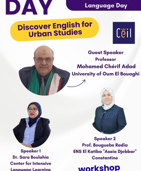 OPEN DAY: DISCOVER ENGLISH FOR URBAN STUDIES