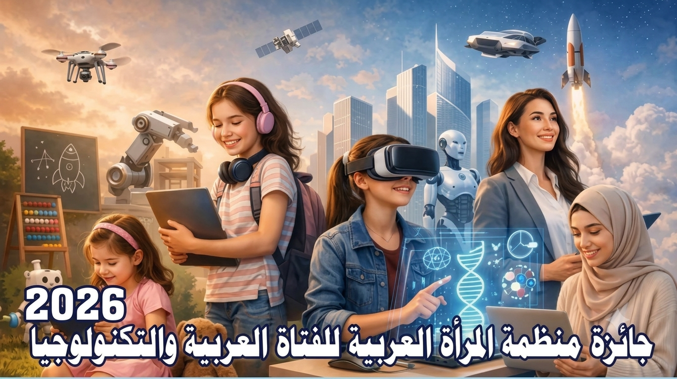 إطلاق جائزة الفتاة العربية والتكنولوجيا للعام 2026 إطلاق جائزة الفتاة العربية والتكنولوجيا للعام 2026